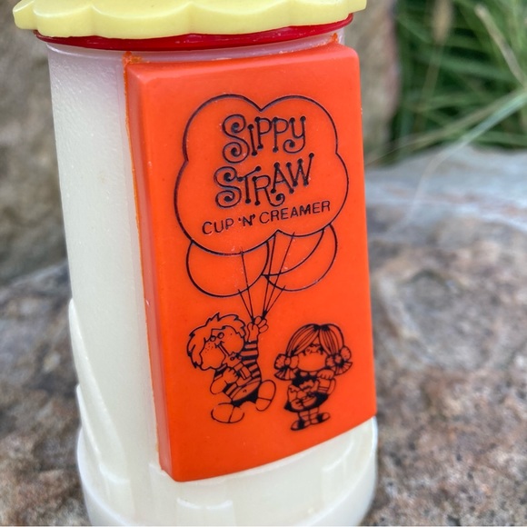 Vintage Cow Sippy Creamer Cup - Picture 3 of 8